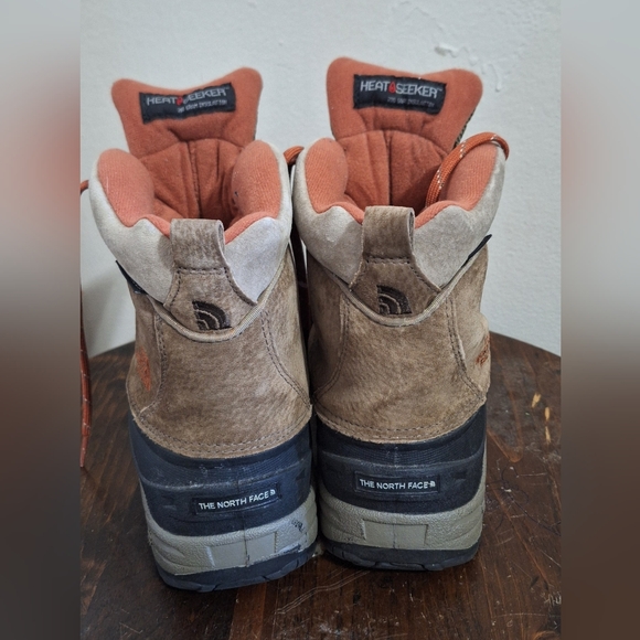 The North Face Men's Tan Hiking Boots Size 6 - Picture 11 of 12